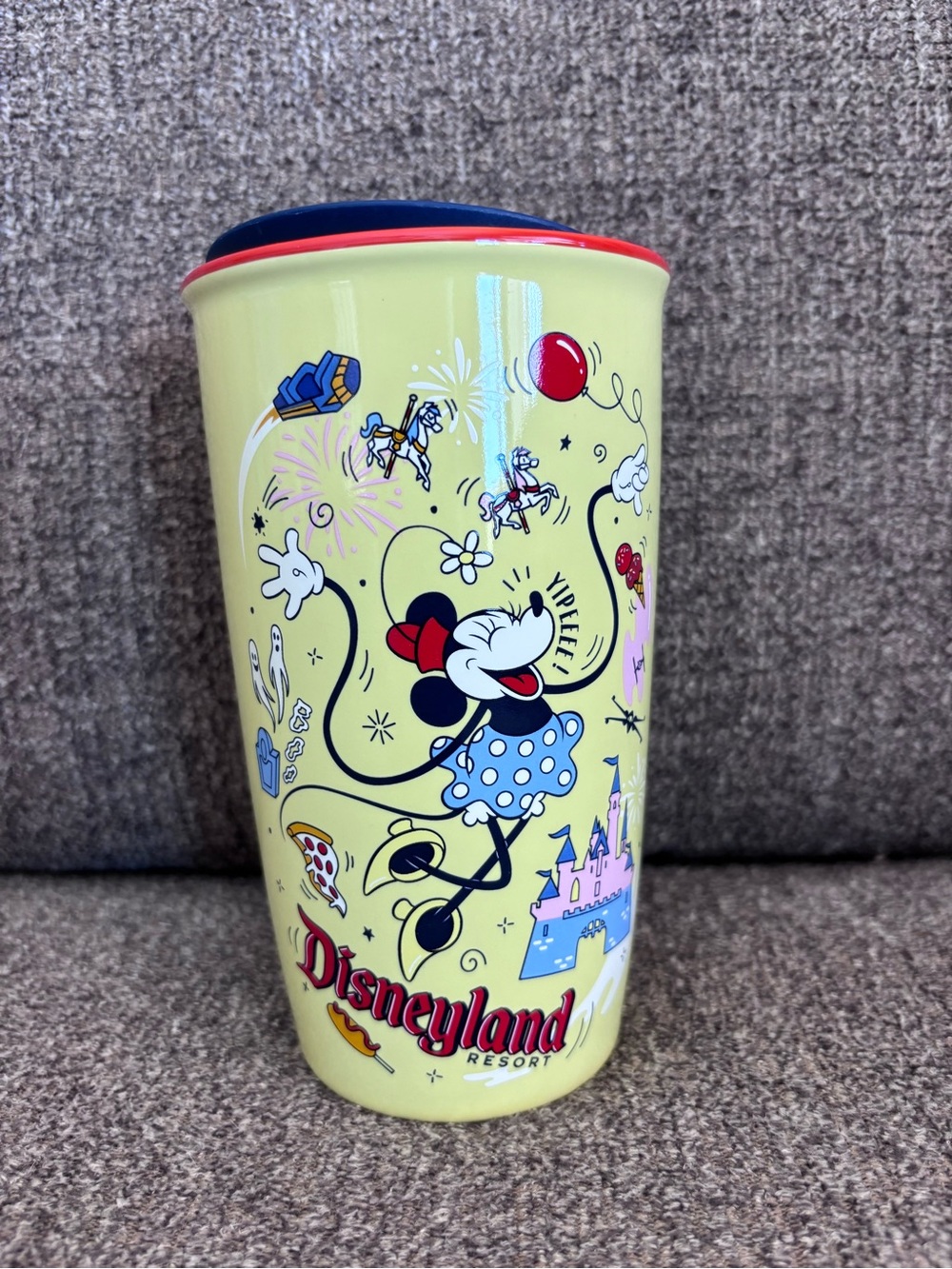 Starbucks Disneyland Minnie Mouse tumbler